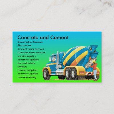 Concrete and Cement Mixer
