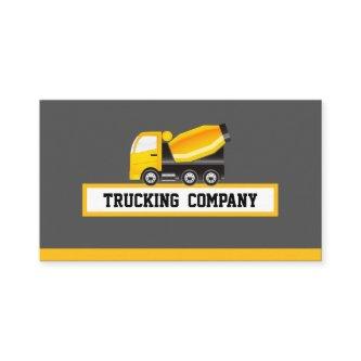 Concrete and Cement Mixer Truck - Construction