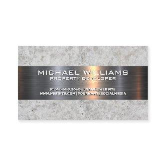 Concrete and Metallic Shine Texture Background