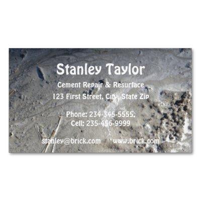 Concrete & Cement Solutions Custom  Magnet