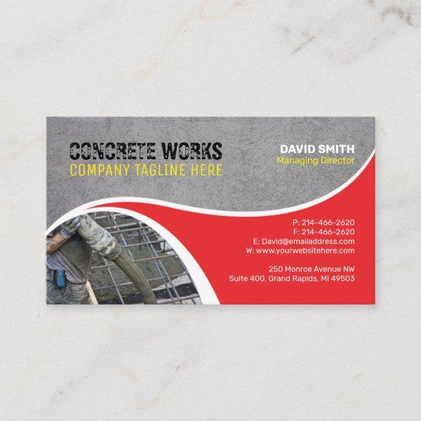 Concrete works, Construction company