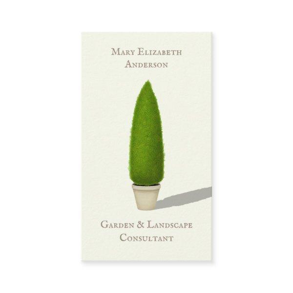 Conical Topiary Charming Nostalgic Style
