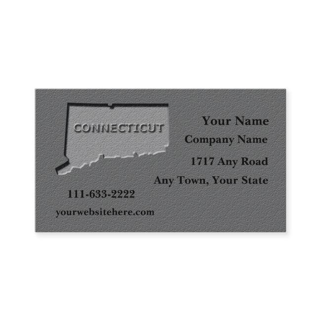 Connecticut State carved stone look