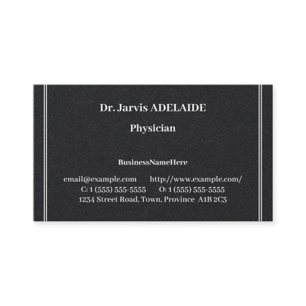 Conservative, Medical Professional