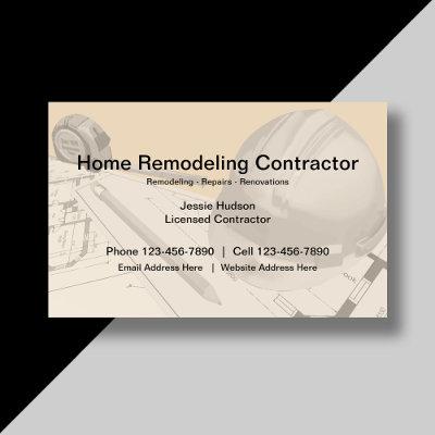 Construction And Remodeling Contractor