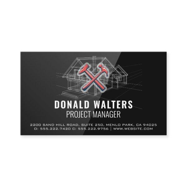 Construction Architect | Blueprints | High Gloss