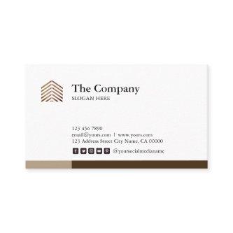 Construction Architect Social Brown