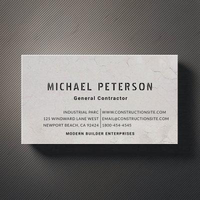 Construction Builder Developer Stucco BW Modern