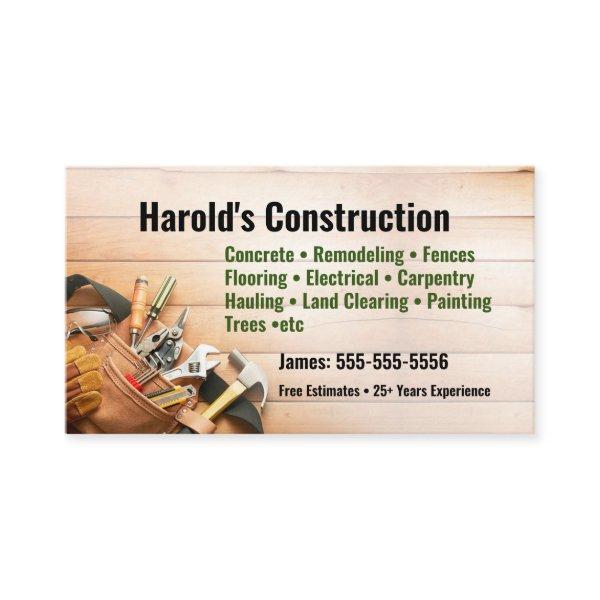 Construction