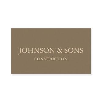 Construction company