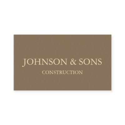 Construction company