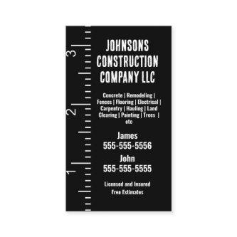 Construction Company Measuring tape