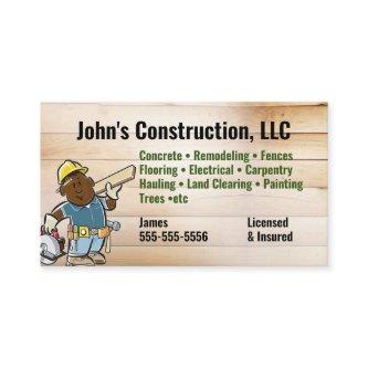 Construction Company Tool man