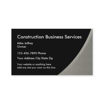 Construction Contractor Services