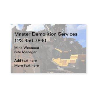 Construction Demolition Services
