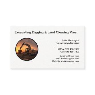 Construction Excavating Digging Land Clearing