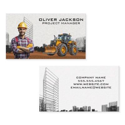 Construction Excavator | Blue Collar Worker
