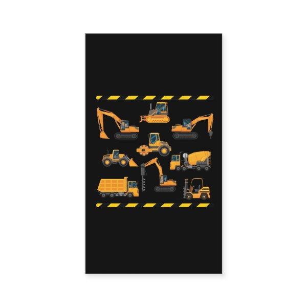 Construction Excavator operator Boy Kindergarten