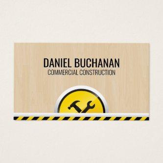 Construction Hardware Tools | Wood Background