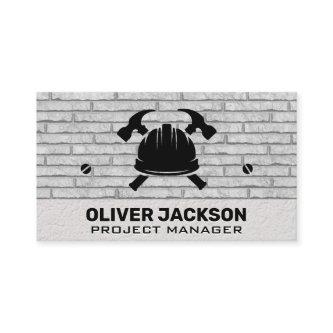 Construction Logo | Brick Wall