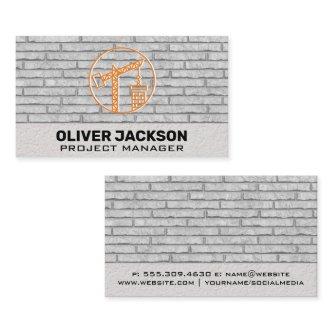 Construction Logo | Brick Wall