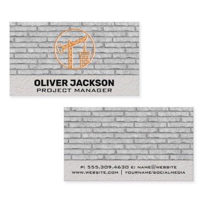 Construction Logo | Brick Wall