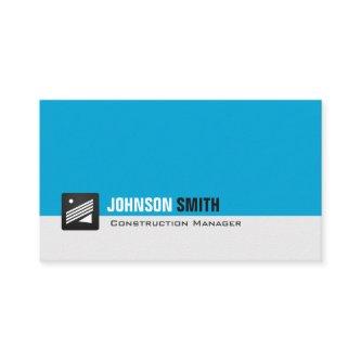 Construction Manager - Personal Aqua Blue