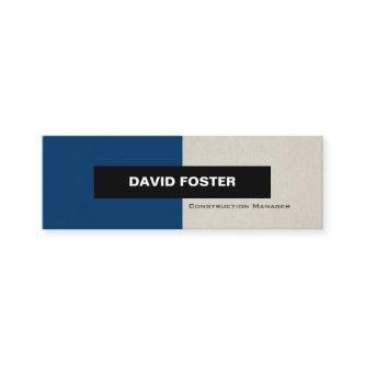 Construction Manager - Simple Elegant Stylish Mini