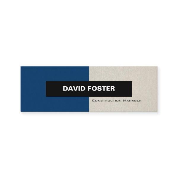 Construction Manager - Simple Elegant Stylish Mini