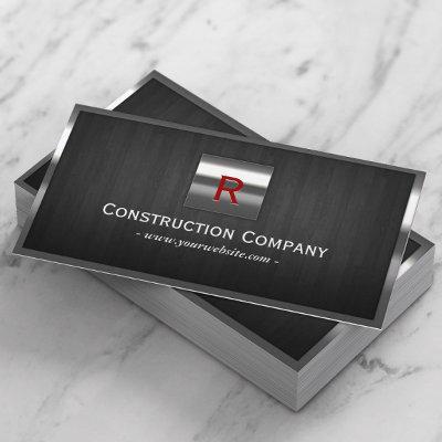 Construction Metal & Wood Monogram Professional