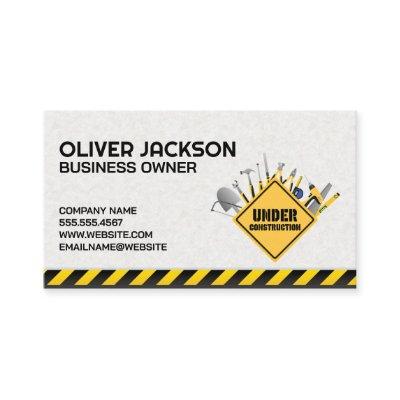Construction Sign and Hardware Tools