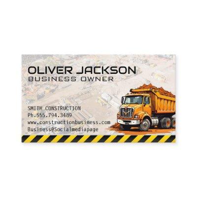 Construction Site | Dump Truck Vehicle
