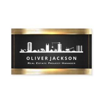 Construction Site | Gold and Black Mesh
