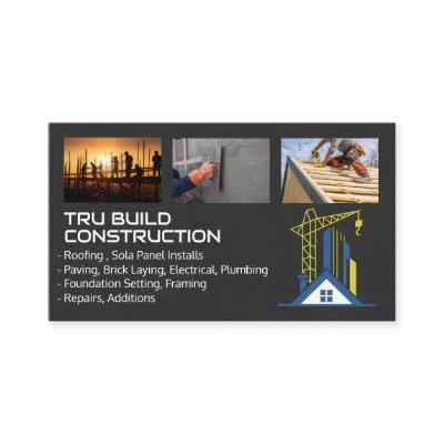 Construction Site | Roofer | Paver | Masonry