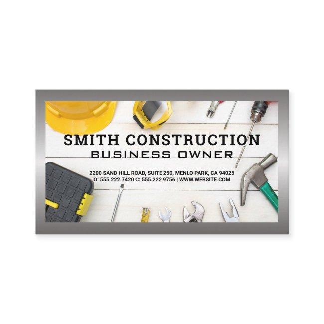 Construction Tools on Table