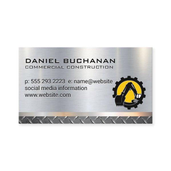 Construction Vehicle | Heavy Machinery Logo