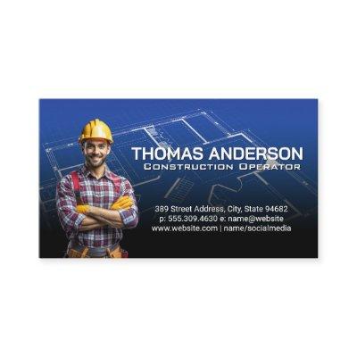 Construction Worker | Blueprints | Blue Collar