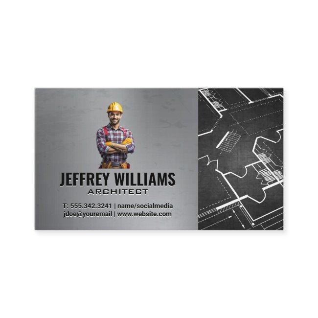 Construction Worker with Tool Belt | Blueprints