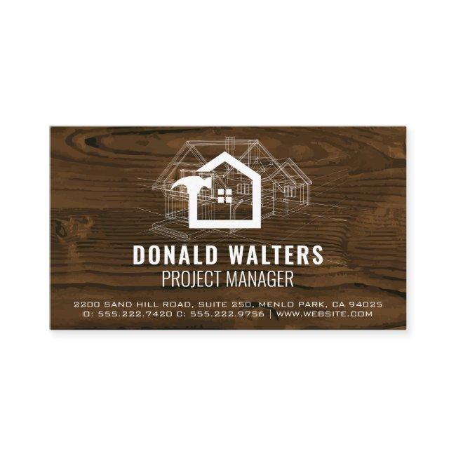 Construction Worker | Wood Blueprints