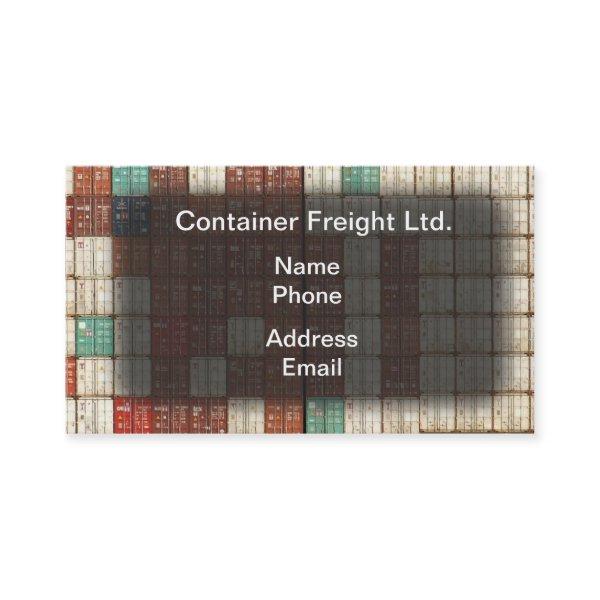 Container Shipping and Freight