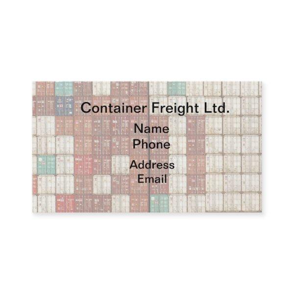 Container Shipping and Freight