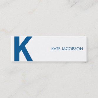 Contemporary Chic Skinny Calling Card