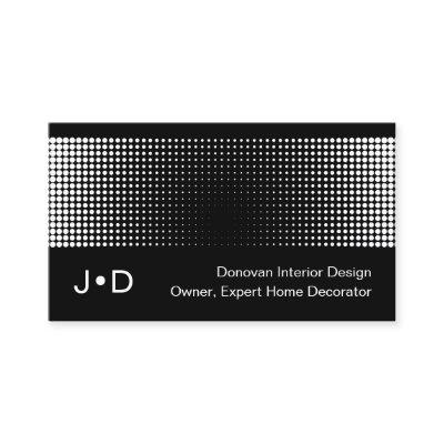 Contemporary Eclectic Black And White Art Pattern