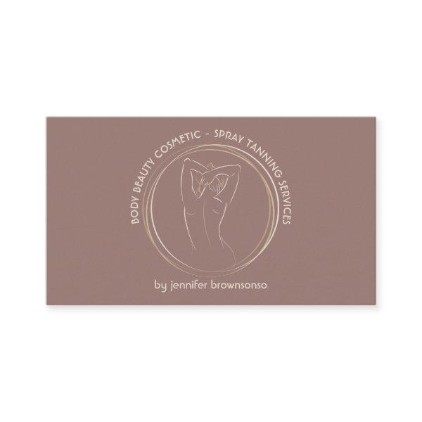 Contouring Spray Tan Salon Bronze Body Sculpting