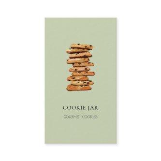 Cookie bakery watercolor mint green