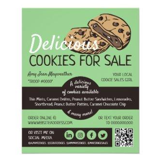 Cookies Design, Cookie Sales Fundraising Flyer