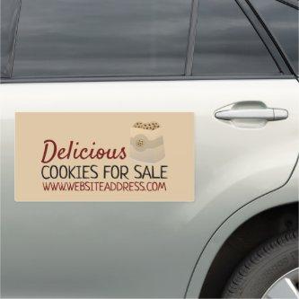 Cookies in Bag, Cookie Sales Fundraising Car Magnet