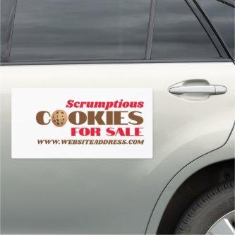 Cookies Logo, Cookie Sales Fundraising Car Magnet