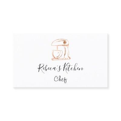 Cooking Logo Robot Mixer Chef Sweets Bakery Rose