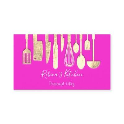 Cooking Personal Chef Restaurant Catering Pink